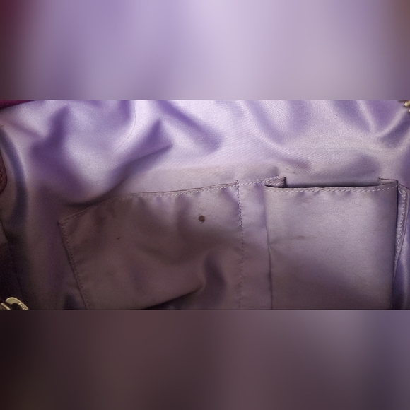 Purple Coach Shoulder Bag w/original protector bag - Picture 3 of 4